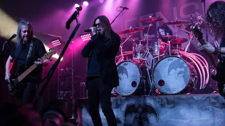 Queensryche performing at Saint Andrews Hall. Detroit^ Michigan / USA - 02-13-2020
