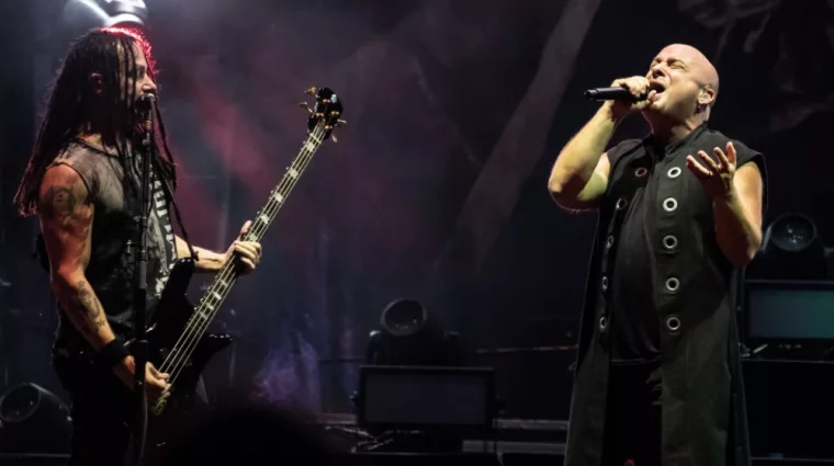 Disturbed performs at Soaring Eagle Casino in Mt. Pleasant^ Michigan - July 12^ 2018