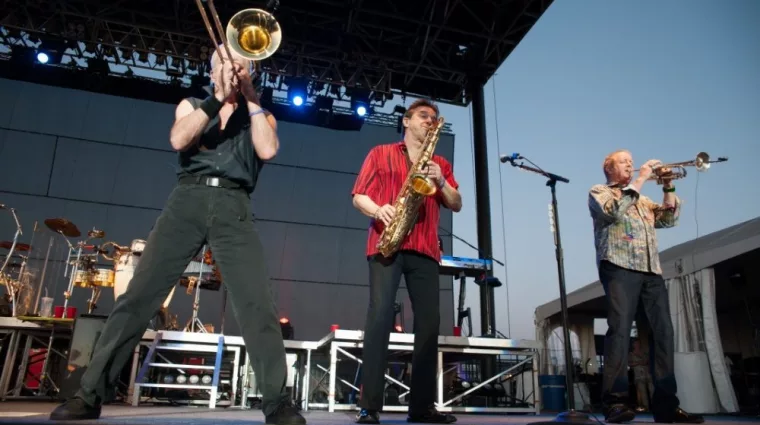Chicago performs on stage at Thunder Valley Casino Resort on August 3 in Lincoln^ California.