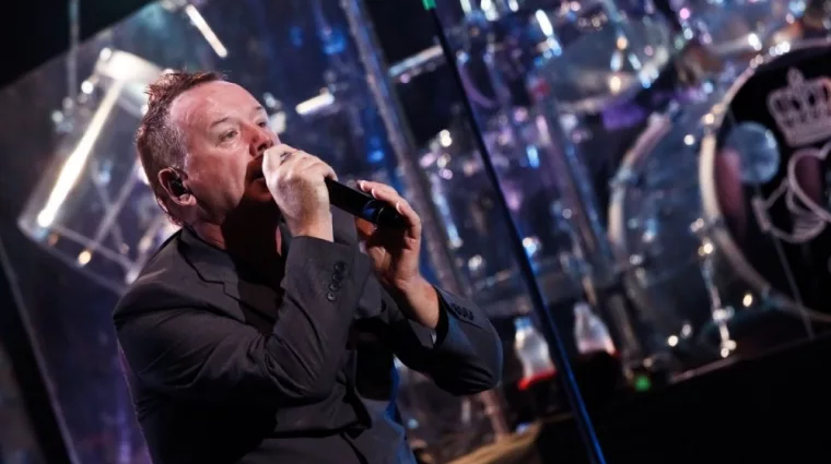 Scottish pop rock music band "SIMPLE MINDS" performs onstage at Belgrade BeerFest 2011 at "Usce" August 18^ 2011 in Belgrade^ Serbia.
