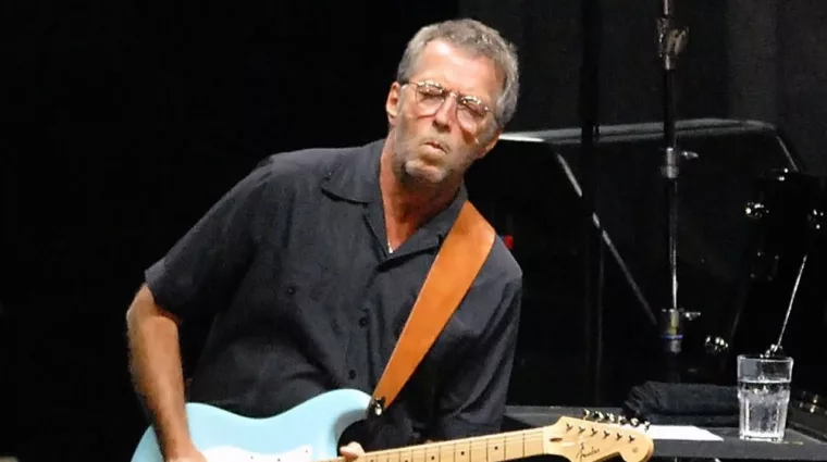 Eric Clapton during a show at the HSBC arena in the city of Rio de Janeiro. Rio de Janeiro^ Brazil^ October 10^ 2011