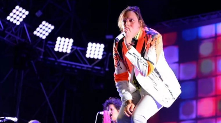 Arcade Fire performs at Heineken Primavera Sound 2014 Festival (PS14) on May 29^ 2014 in Barcelona^ Spain.