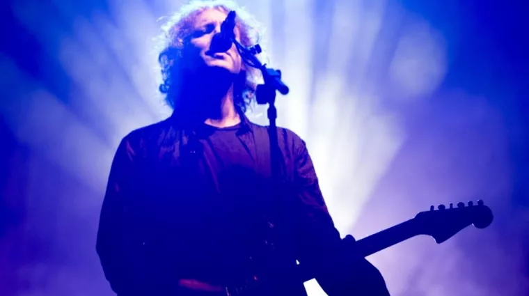 Kevin Shields of My Bloody Valentine performs onstage at the Way Out West festival August 15^ 2009 in Gothenburg^ Sweden