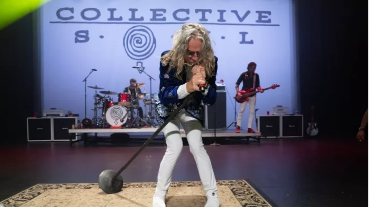 Collective Soul performing live at the Music Center Hall for the Performing Arts in Detroit Detroit^ Michigan -USA- July 8^ 2023