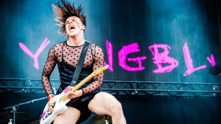 Concert of Yungblud 27-30 June 2019. Rock Werchter Festival^ Belgium