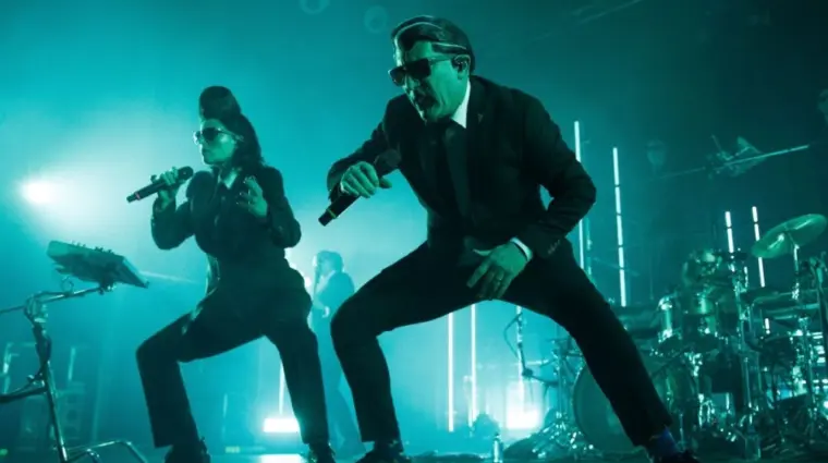 Puscifer perform on stage at Razzmatazz Club on Jul 4^ 2023. BARCELONA - JUL 4