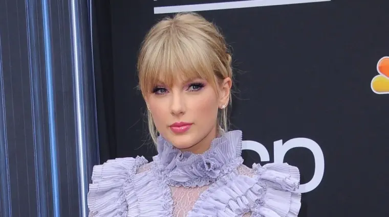 Taylor Swift at the 2019 Billboard Music Awards held at the MGM Grand Garden Arena in Las Vegas^ USA on May 1^ 2019.