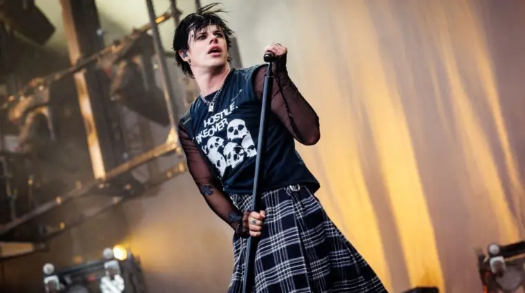 Concert of Yungblud Pinkpop Festival The Netherlands. 21 June 2024