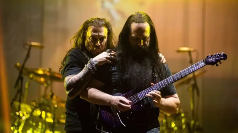 Dream Theater live with "A view from top of the world tour" in Palapartenope^ Naples. Naples^ Italy - January 23 2023