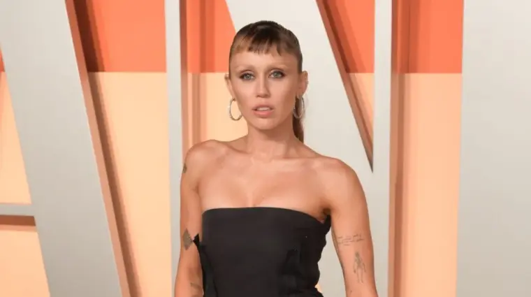 Miley Cyrus at the Vanity Fair Party. Los Angeles^ CA. 02MAR2025