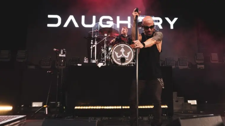 Daughtry performing live at the Pine Knob Music Theater. Clarkston^ MI USA - 09-11-2024