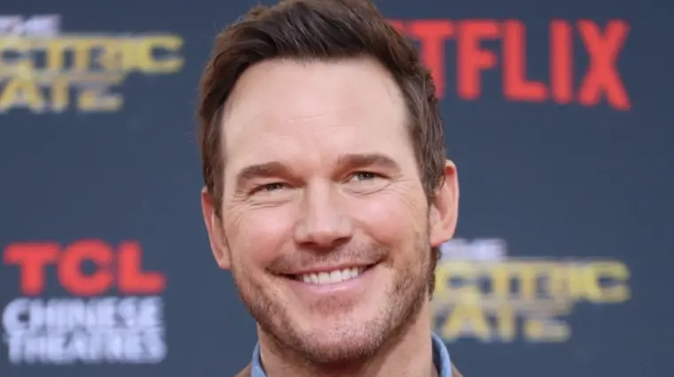 Chris Pratt at a ceremony honoring Anthony Russo and Joe Russo with hand and foot prints at the TCL Chinese Theatre IMAX. LOS ANGELES^ CA - FEBRUARY 21^ 2025