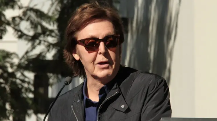 Paul McCartney at the Paul McCartney Star on The Hollywood Walk Of Fame Ceremony^ Hollywood^ CA 02-09-12
