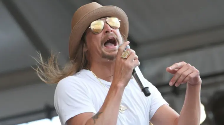 Robert James Ritchie^ better known as Kid Rock^ performs on stage at the 2011 New Orleans Jazz and Heritage Festival. New Orleans^ Louisiana - May 8^ 2011
