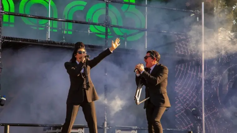 Puscifer performs at Bonnaroo music festival Manchester^ Tennessee USA - 06-19-2022