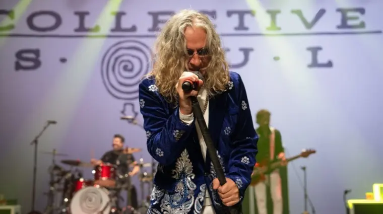 Collective Soul performing live at the Music Center Hall for the Performing Arts in Detroit Detroit^ Michigan -USA- July 8^ 2023