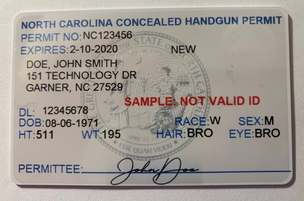 Concealed Carry Permit Hard Card Offered by Yancey County Sheriff s
