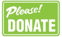 please-donate-and-give-green-sign-set