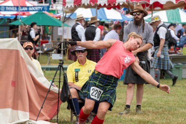 Women's athletic events at highland games