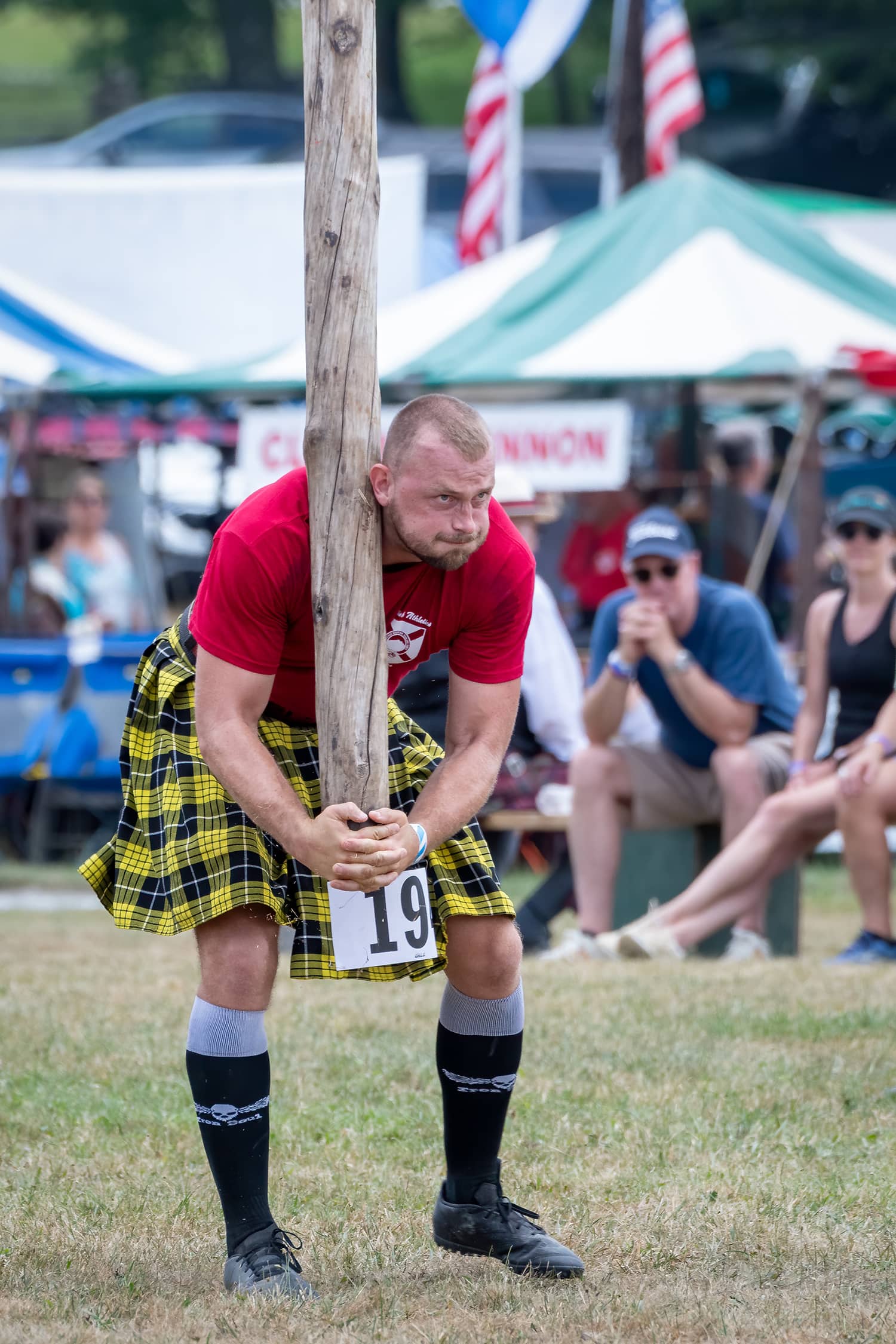 Nik Aston Secures Top Spot in Men's Heavy Athletics at Highland Games ...