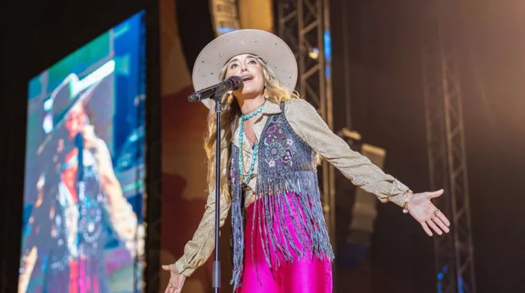 Lainey Wilson performing at Watershed Festival at The Gorge Ampitheater; George^ Washington USA - August 6^ 2023