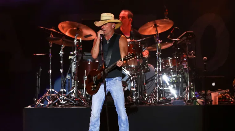 Kenny Chesney at the Runaway Country Music Fest at Osceola Heritage Park on March 19^ 2016 in Kissimmee^ Florida.