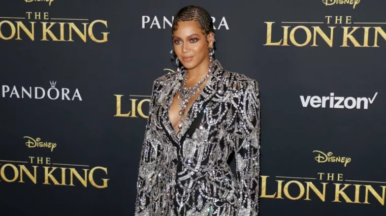 Beyonce at the World premiere of 'The Lion King' held at the Dolby Theatre in Hollywood^ USA on July 9^ 2019.