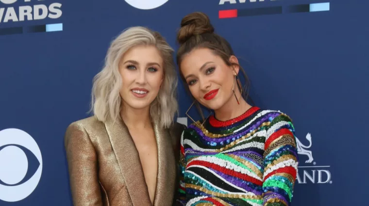 Madison Marlow^ Taylor Dye^ Maddie and Tae at the 54th Academy of Country Music Awards at the MGM Grand Garden Arena on April 7^ 2019 in Las Vegas^ NV
