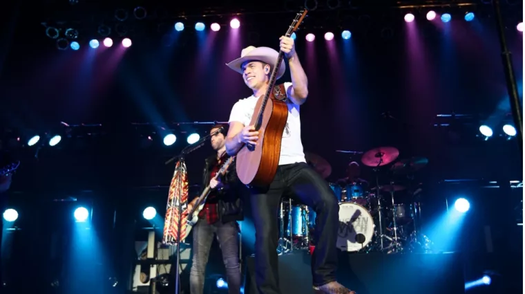 Dustin Lynch performs onstage at the Paramount on December 11^ 2015 in Huntington^ New York. HUNTINGTON^ NY-DEC 11
