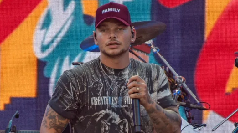 Kane Brown performs during the "We Love NYC: The Homecoming Concert" at the Great Lawn in Central Park on August 21^ 2021 in New York City.