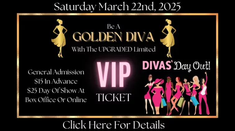 Diva's Day Out Ticket Informational Flyer