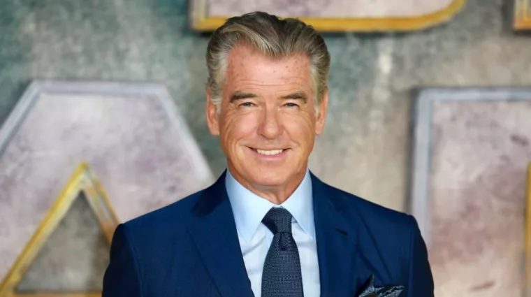 Pierce Brosnan attends the UK Premiere of "Black Adam" at Cineworld Leicester Square on October 18^ 2022 in London^ England.