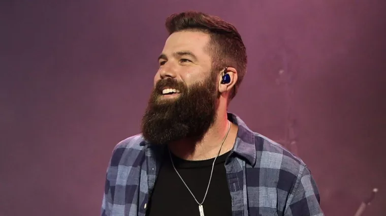 Jordan Davis performs at CMT's RAMJAM on June 3^ 2019 at TopGolf in Nashville^ Tennessee.