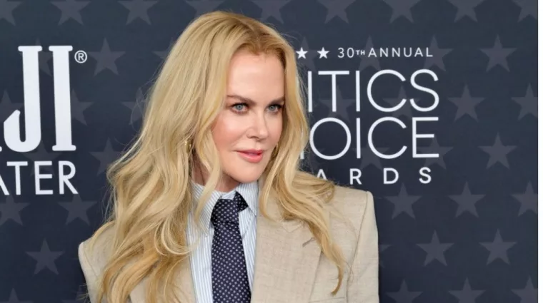 Nicole Kidman at the Critics Choice Awards 2025. SANTA MONICA^ USA. February 07^ 2025