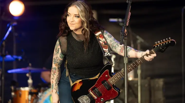 Ashley McBryde performs in concert on April 5^ 2024 in Fort Lauderdale^ Florida. The performance was part of the Tortuga Music Festival. FORT LAUDERDALE^ FLORIDA - APRIL 5^ 2024