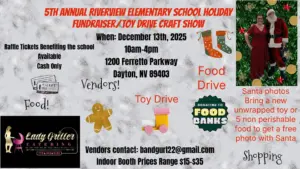 5th Annual Riverview Elementary School Holiday Fundraiser/Toy Drive Craft Show