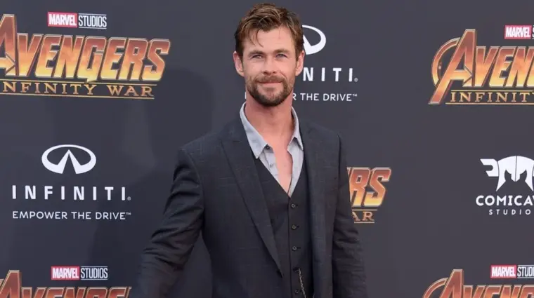 Chris Hemsworth arrives to the Marvel Studios 'Avengers: Infinity War' World Premiere on April 23^ 2018 in Hollywood^ CA
