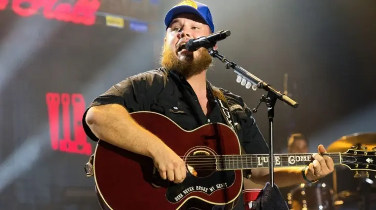 Luke Combs Performs at Bonnaroo Music festival Manchester^ Tennessee USA - 06-12-2025