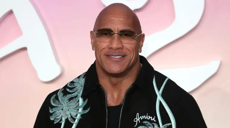 Dwayne Johnson attends the "Moana 2" UK Premiere at Cineworld Leicester Square in London^ England. London^ United Kingdom - November 24^ 2024