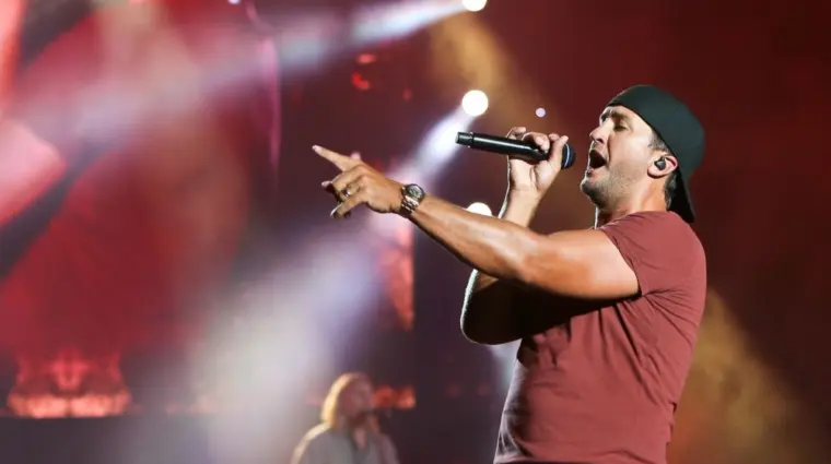 Luke Bryan performs in concert at Northwell Health at Jones Beach Theater on July 13^ 2019 in Wantagh^ New York.