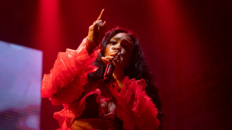 Singer SZA performs at III Points Festival in Miami^ Florida. FEBRUARY 17^ 2019