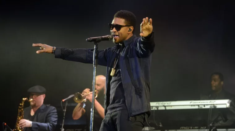 Usher Raymond IV^ known as Usher^ performs at the 2017 Okeechobee Music and Arts Festival. Okeechobee^ Florida - March 4^ 2017.