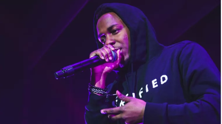 Kendrick Lamar in concert Rochester^ Michigan - April 13 2013: