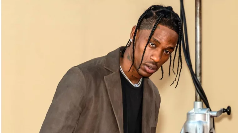 Travis Scott attends The Los Angeles Premiere Of "Once Upon a Time in Hollywood" held at TCL Chinese Theatre. Los Angeles^ CA - July 22^ 2019: T