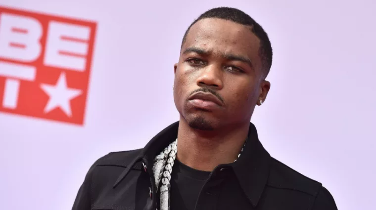Roddy Ricch arrives for the 2021 BET Awards on June 27^ 2021 in Los Angeles^ CA