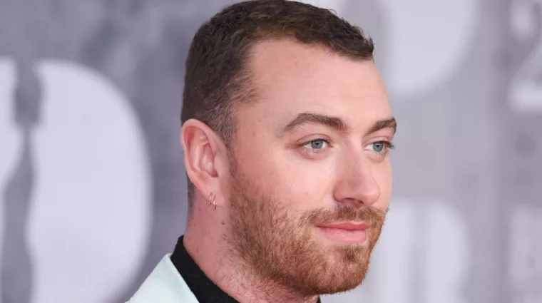 Sam Smith arriving for the BRIT Awards 2019 at the O2 Arena^ London. LONDON^ UK. February 20^ 2019