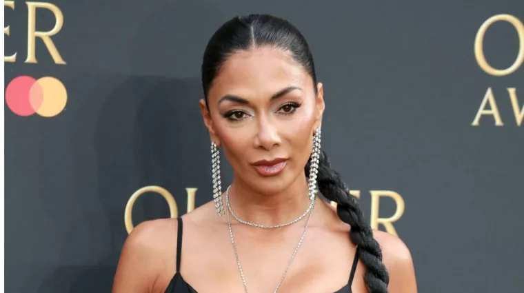 Nicole Scherzinger attends The Olivier Awards 2024 at The Royal Albert Hall in London^ England. London^ United Kingdom - April 14^ 2024
