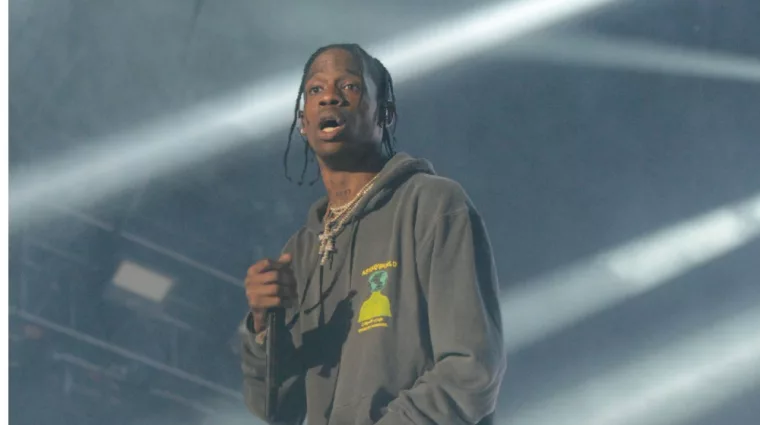 Travis Scott performs at the 2018 Okeechobee Music and Arts Festival. Okeechobee^ FL - March 3^ 2018