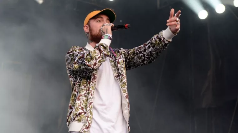 Malcolm James McCormick^ known professionally as Mac Miller^ performs onstage at the 2016 Okeechobee Music and Arts Festival. Okeechobee^ Florida - March 5^ 2016