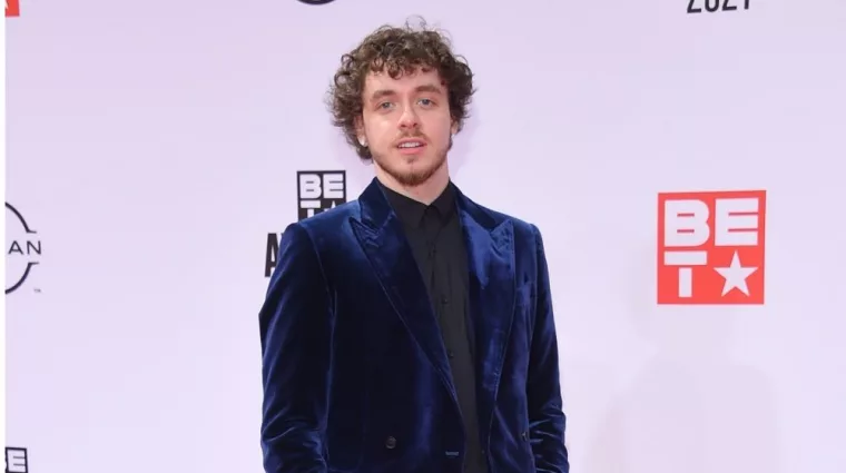 Jack Harlow arrives for the 2021 BET Awards on June 27^ 2021 in Los Angeles^ CA